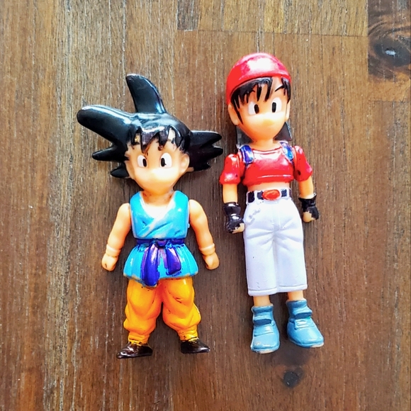 Dragon Ball GT Goku & Pam Toy Figures - Picture 1 of 4
